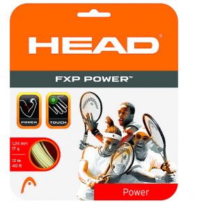 Струна теннисная Head FXP POWER 17 NAT (1,25 мм) - 12 м