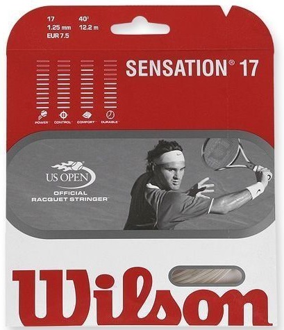 Струна теннисная Wilson Sensation 17 NAT (1,25 мм) – 6 м