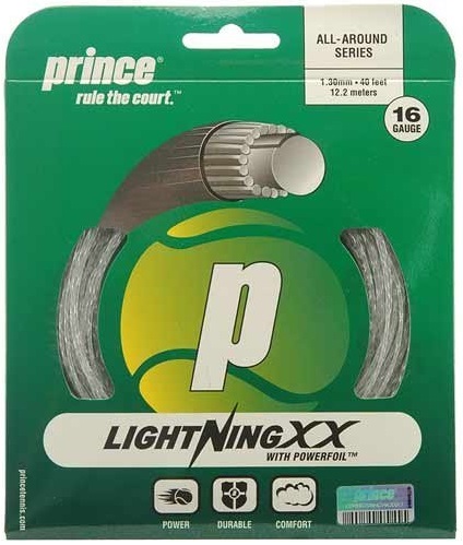 Струна теннисная Prince lightning xx 16 NAT (1,30 мм) - 12 м