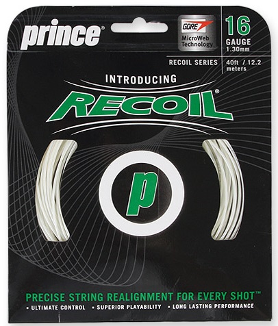 Струна теннисная Prince Recoll 16 wh set 12 метров 16 WH (1,30 мм) - 12 м