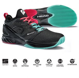 Теннисная обувь Head SPRINT SF Clay Men BKTE - 28 см (Eur. 43)