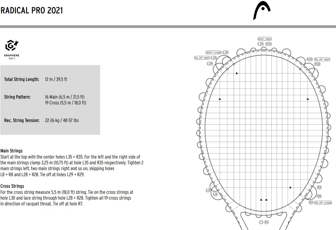  Ракетка теннисная Head RADICAL PRO 2021 (S3)