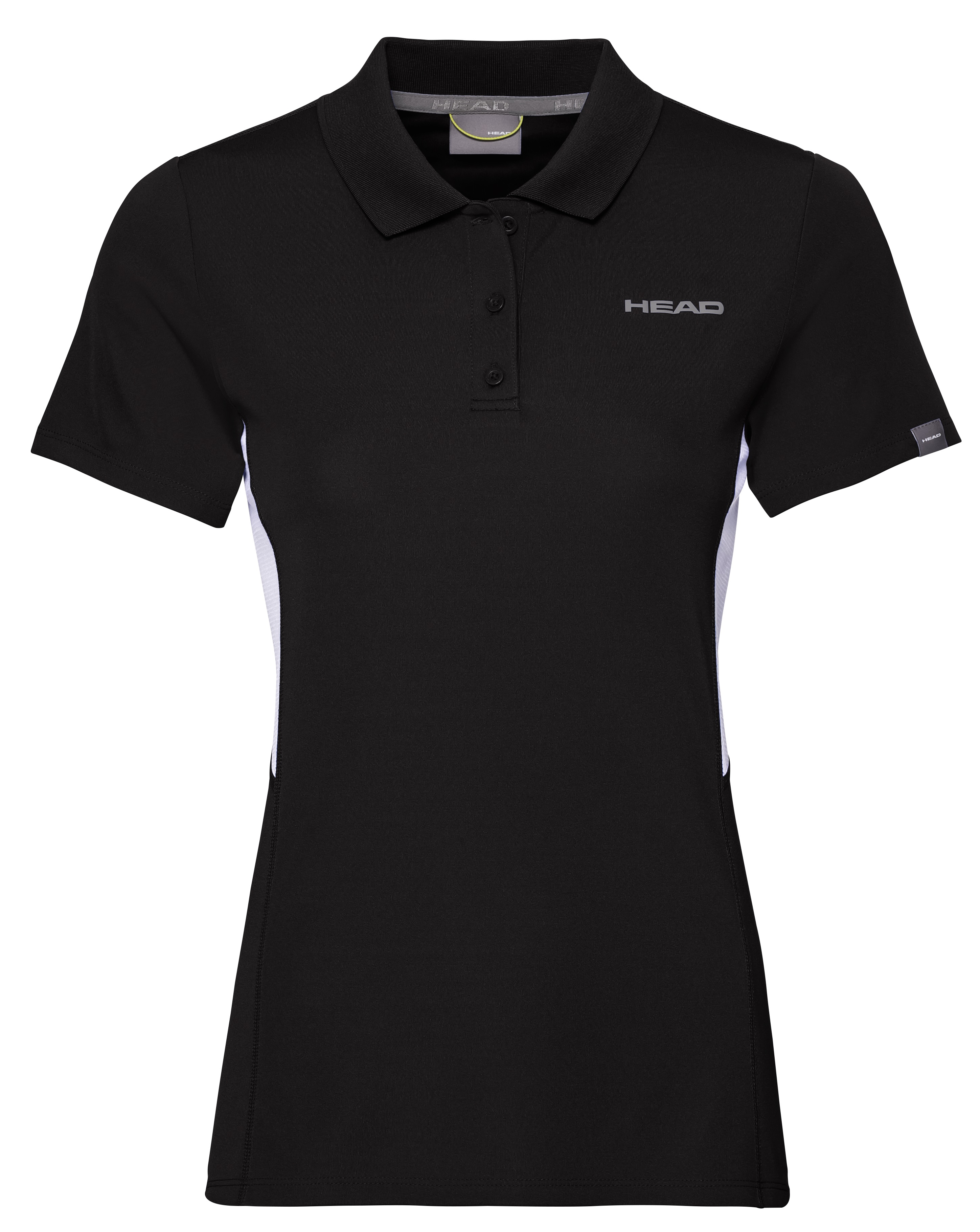 Майка - поло на пуговицах Head CLUB Tech Polo Shirt G (BK) - 128